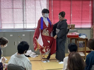 木久学院のきもの勉強会　「たちばな会」